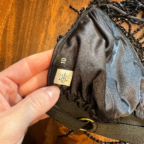 Her Pony black beaded skirt and top set - Picture 5 of 8